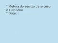 Bng de Arbo 1. Programa de goberno eleccións 2007