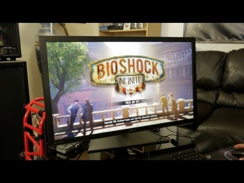 4K Ultra HD PC Gaming: Bioshock Infinite! (ASUS PQ321Q 4K 31.5-Inch Monitor)