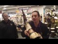 Groth Music's Todd (TJ) Johnson creates the Gjallarhorn for the Minnesota Vikings