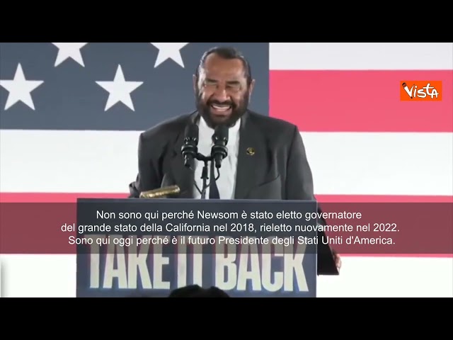 Il deputato dem Al Green: Il Governatore della California Newsom è il futuro Presidente Usa