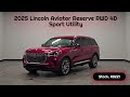 Used 2025 Red Carpet Tinted Clearcoat Lincoln Reserve video 1