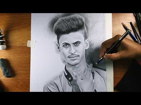 video-linktoworks-How To Get Commissioned Artwork || Portrait Drawing ||...