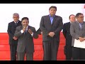 inauguración de obra de electrificación