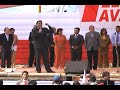 inauguración de obra de electrificación