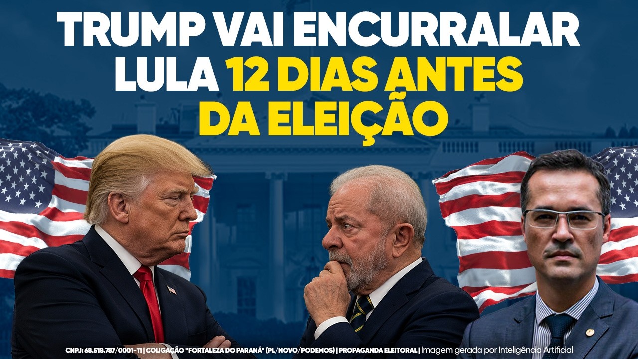 Trump Pode Explodir Lula Logo Antes das Eleições!
