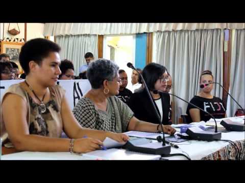 FWCC and FWRM presentation to Fiji Constitution Commission – Part 1