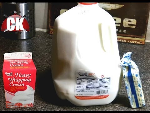 how to make heavy cream