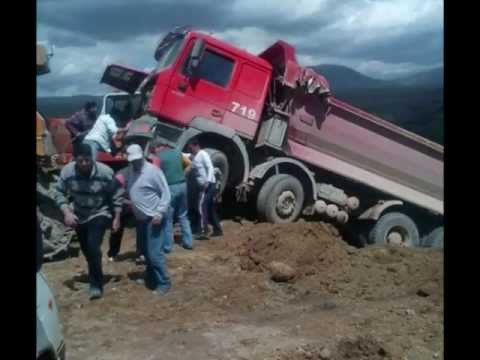 ΧΩΜΑΤΑΔΕΣ 4 Tipper truck accidents