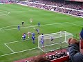 ' first goal for Arsenal