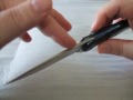 CRKT regularly turns promising custom designs into affordable production pieces with decent midrange component quality. Here we have a look at one of their most elegant 2009 knives, the Summa which was designed by young knife maker Gerry mcginnis.
