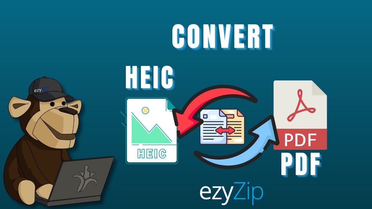 Convert HEIC to PDF Online (Fast!) ezyZip