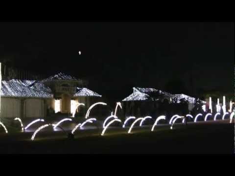 DeepSeaDv - This is three houses in my neighborhood. Plantation Acres FL. Absolutely insane. The light display took three men six weeks working 12 hours a day to set up....