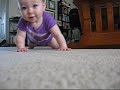eva is crawling everywhere now.  it's crazy how fast she has developed this skill.  it makes me proud.