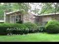 Frank Lloyd Wright inspired Mid Century Modern style home