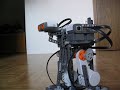 Mindstorms NXT biped robot walking in my room
