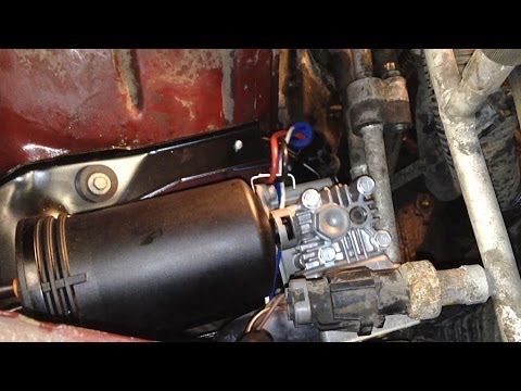 Ford Air Ride Suspension Air Compressor Replacement