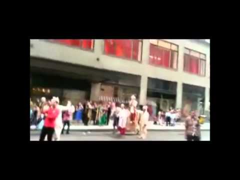 chicago indian wedding - Random Indian wedding in Chicago streets.