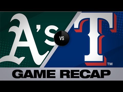 Video: A's overpower Rangers with 4-homer barrage | Athletics-Rangers Game Highlights 9/14/19