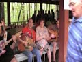 video clips from our most recent family reunion, july 4-5, 2008.
the pickers are:
steve bistrow (my dad) electric guitar
steve mullins (my uncle) lead vocals, rhythm guitar
scotty cox (my 3rd cousin) back-up vocals, rhythm guitar
dana armstrong (me) back-up vocals and camera lady
laura mullins (my uncle's wife) back-up vocals
john armstrong (my hubby) camera man