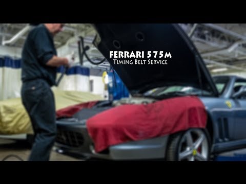 Ferrari 575m Timing Belt Service | Morrie’s Luxury Auto