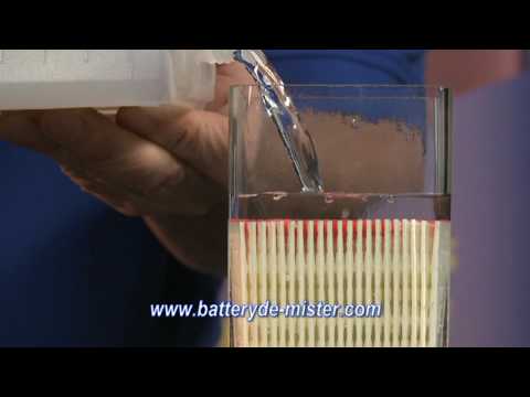 How to test your battery with a hydrometer