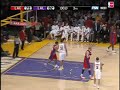 Corey Maggette with the half court hook shot!