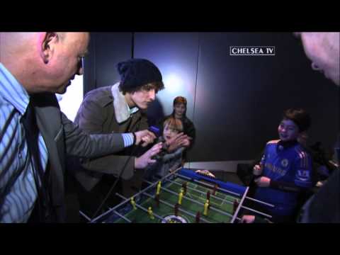 Table football: David Luiz v Oscar