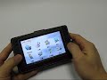 PDair Leather Case Mitac Mio moov 370 - Sleeve Type Black