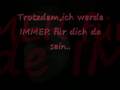 Weil ich sie verdammt nochmal liebe...