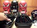 Opening Mighty Beanz Star Wars and Marvel Collector Tins