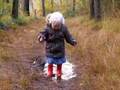 Stampen in de plassen