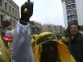 La A.M de Los Dolores (carcabuey) tocando el Porompompero en los Reyes de Tiana.