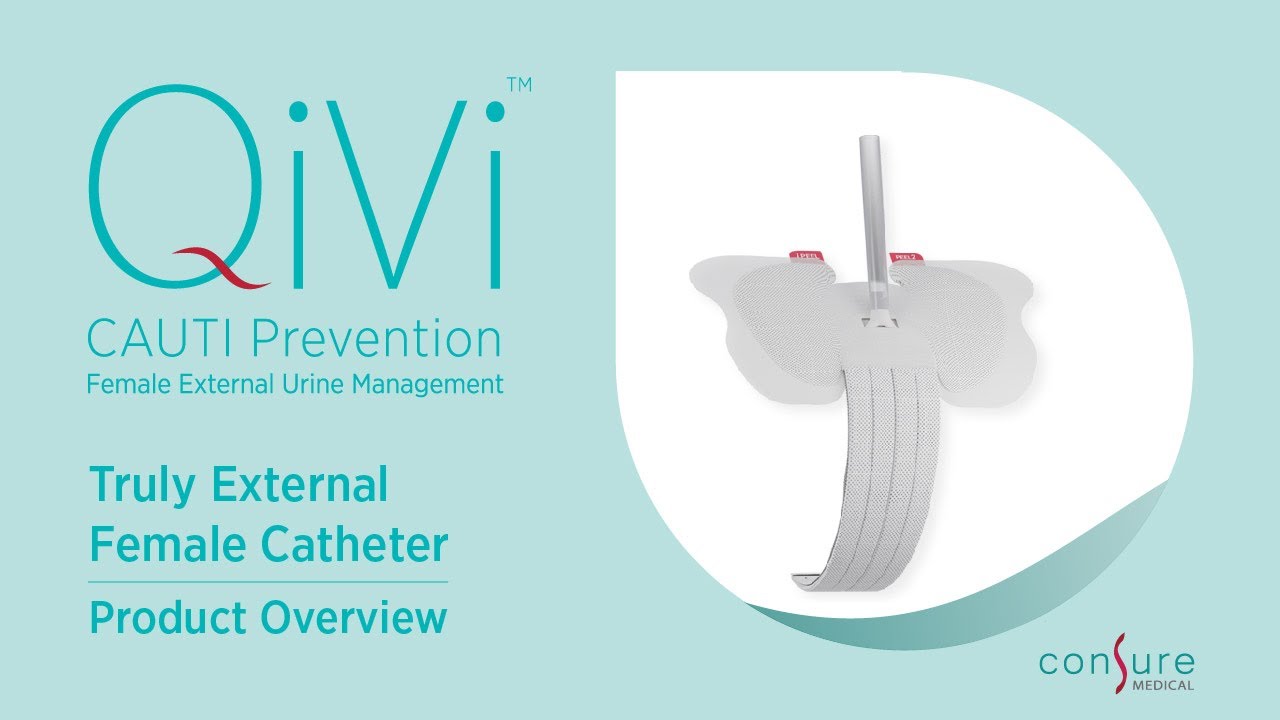 QiVi Female External Urine Management Device by Consure Medical