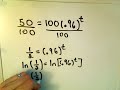 Exponential Decay / 