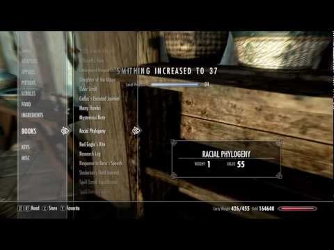 how to level up in skyrim