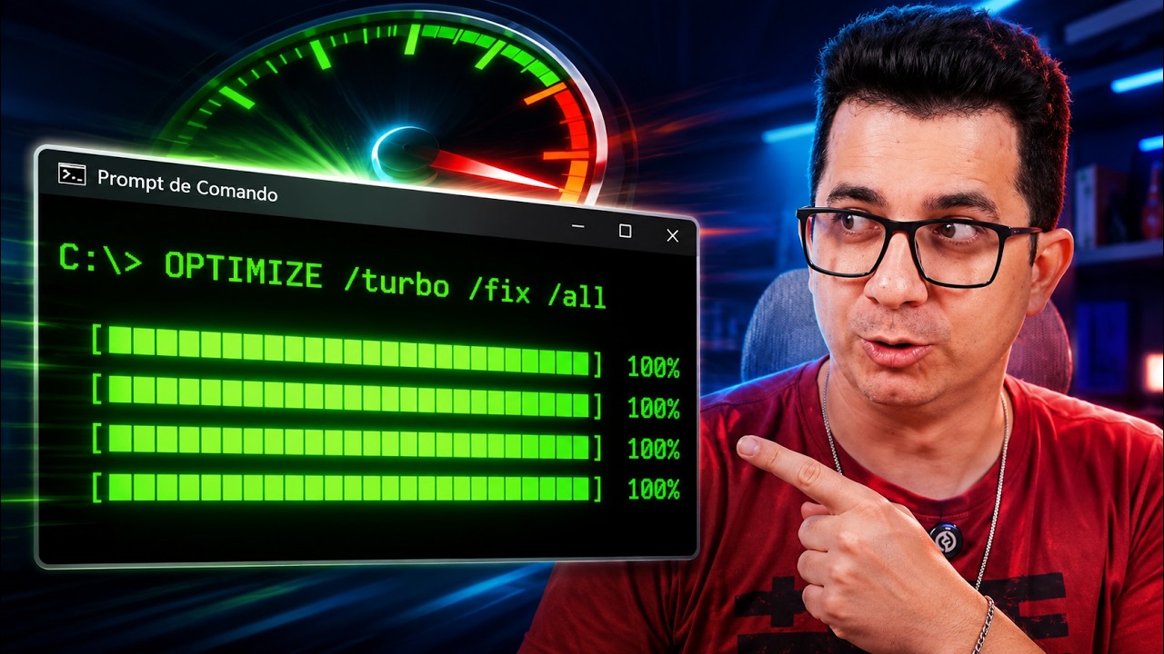 😱PC TRAVANDO? Esses Comandos Resolvem TUDO na Hora!