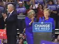 HIllary Clinton introduces Joe Biden in Scranton, PA