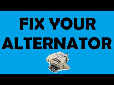 How to replace a Dodge Caravan Alternator