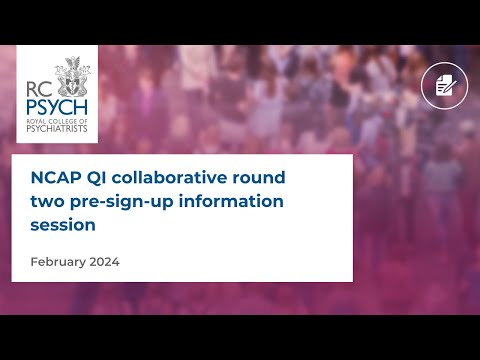 NCAP QI collaborative round two pre-sign-up information session