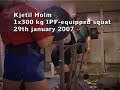 Holm, Dahl and Gilberg working out.