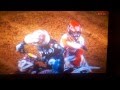 Justin Bogle punches Malcom Stewart - Dallas Texas Supercross 2012 lites main event