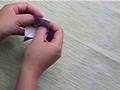 Japanese traditional ORIGAMI Iris