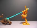 Warhammer 40,000 stop motion video: Orks vs. Eldar