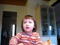 Elin sings at snacktime Elin sings at snacktime