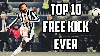 Die 10 schönsten Freistöße des Andrea Pirlo