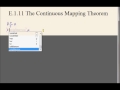 E1.11: Applying the Continuous Mapping Theorem (Econometrics Math)