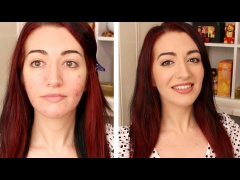 My BEST Everyday Makeup Routine For Oily & Acne Prone Skin Tutorial | How To Cover Acne Scarring