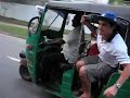 Wacky races in a tuktuk - Barmy Army in Colombo, December 20 Wacky races in a tuktuk - Barmy Army in Colombo, December 20