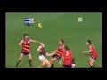 Roughead showing what he's capable of, taking a speccie.