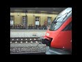 Klagenfurt Hbf, 2 Einfahrende Regionalzüge, BR 4024 und 5022, Güterzug und Chris Lohner-Ansage